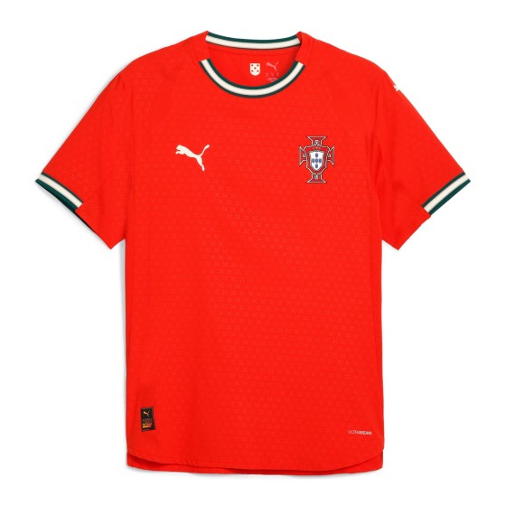 葡萄牙国家队2025-26赛季球员版主场球衣