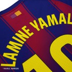 Barcelona 2025-26 Season Fan Edition Long-Sleeve Home Jersey
