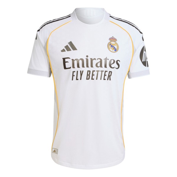 Real Madrid Player Edition Home Jersey for the 2025-26 Season
