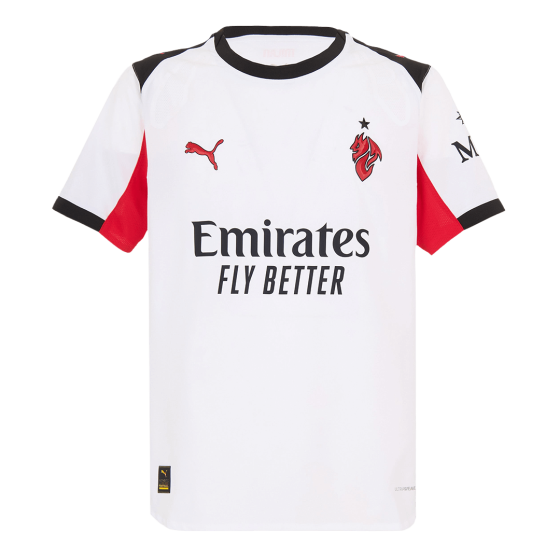 FOFANA #19  AC Milan Away Soccer Jersey 2025_26 White