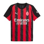 AC Milan 2025-26 Season Fan Edition Home Jersey