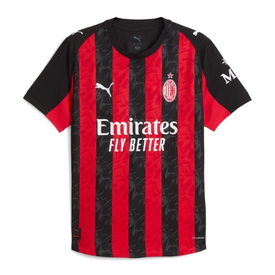 AC Milan Player Edition Home Jersey for the 2025-26 Season