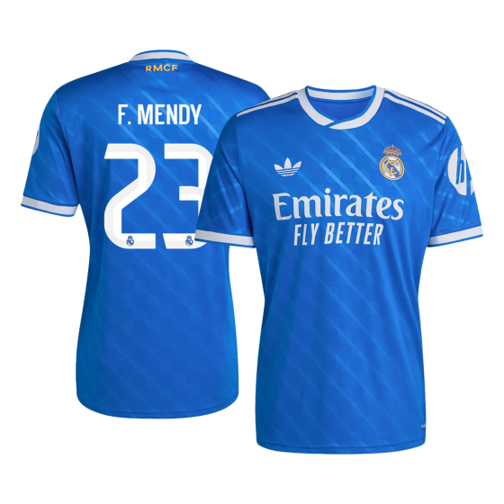Real Madrid F. MENDY #23 Third Away Soccer Jersey 2025_26